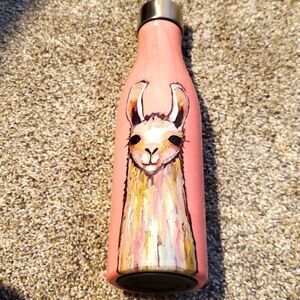 Oh! Boho llama stainless steel bottle